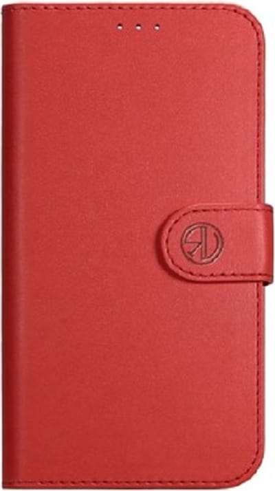 Super Rico Vitello Wallet Case Geschikt voor Samsung Galaxy S10 Plus Rood