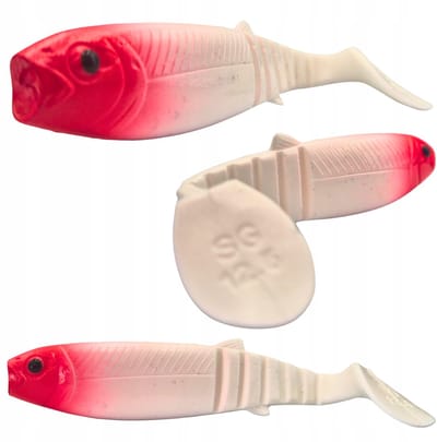 Savage Gear Cannibal 12,5cm 20g Red Head – Zachte Kunstaas Vissen