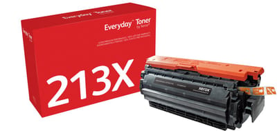 Everyday™ Zwart Toner van Xerox is compatibel met HP 213X (W2130X), Hoge capaciteit