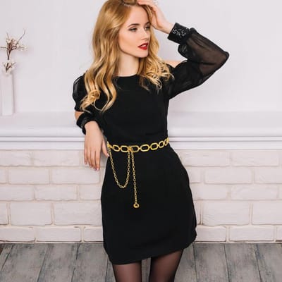 Stijlvolle verstelbare metalen riem voor dames, glinsterende kettingriem voor avondjurken en casual outfits, perfect voor bruiloften en feestjes