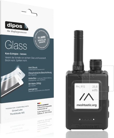 dipos – 2x Matte Pantserfolie geschikt voor GrowCube ThinkNode M5 | 9H Screenprotector