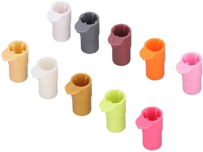 Dailygoody - Pen Adapter Set - 10 Stuks Snijpen Adapters - Vervangingsset voor Snijmachine - Geschikt voor Air en Maker - Ideaal voor Creatieve Proje