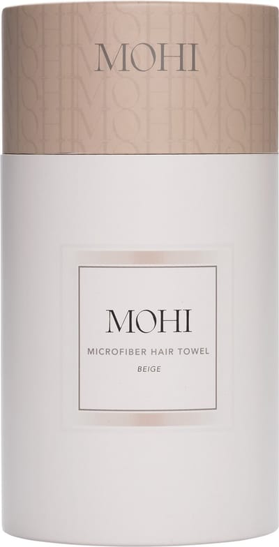 MOHI Microvezel Haarhanddoek Beige - Hair Towel - Microfiber - Haar handdoek - Droogdoek