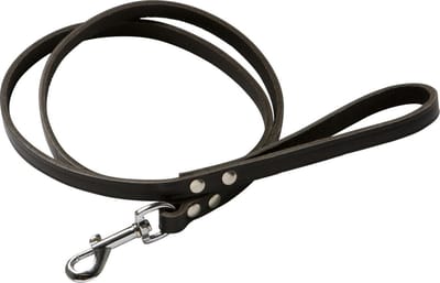 Adori Looplijn Soft Met Print Donkerbruin - Hondenriem - 130x1.4 cm