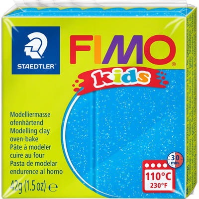 Staedtler Mod. clay FIMO kids blue glitter