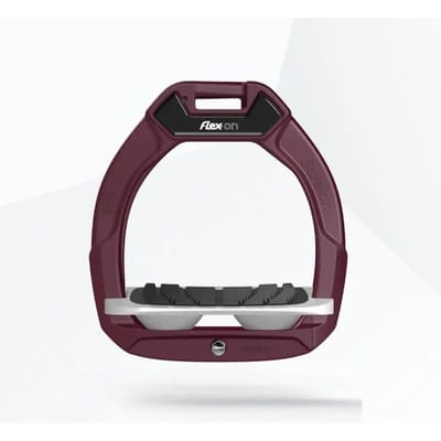 Veiligheidsbogen voor ruitersport Geschuin Grip Bordeaux/Grijs/Grijs kind Flex-On Safe-On