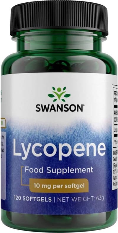 Swanson - Lycopene - 10mg - 120 softgels