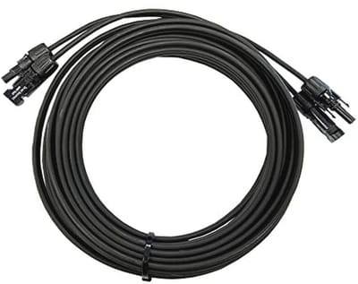 Professionele verbindingskabel voor zonnepanelen naar solar laadregelaar - 4 mm², 8 m