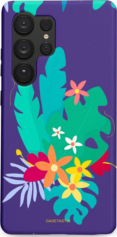 Casetastic Hoesje Geschikt voor Samsung S25 Ultra - Stijlvolle Beschermende Duo-layer Case - Surfplant