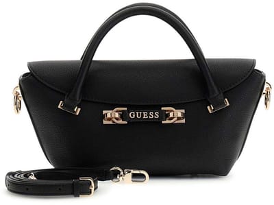 GUESS schoudertas handtas Sophia Hobo Black zwart
