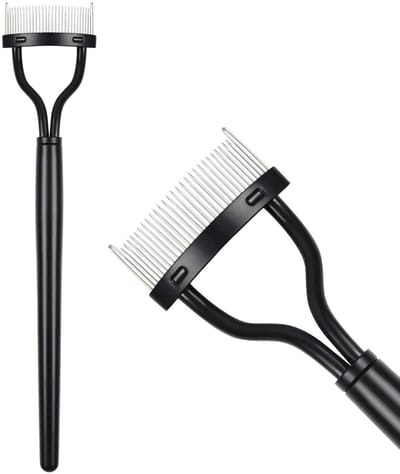 Wimperborstel - Dailygoods- Wimperkam Metalen Tanden