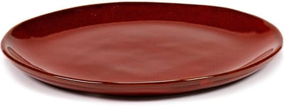 Serax Marie Michielssen La Mère plat bord gebaksbordje D14.5cm venetian red (set van 2 stuks)