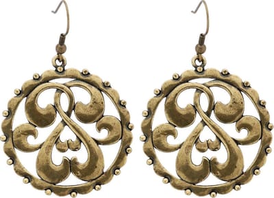 Behave - Oorhangers vintage design - tijdloze elegante sieraden