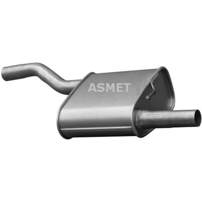 Geluiddemper achter ASMET 07.135