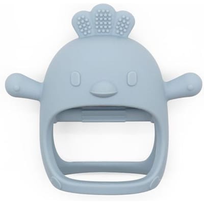1PC Baby Siliconen Bijtring Speelgoed Cartoon Kuiken Vorm Baby Speelgoed Uitgehold Babyverzorgingsapparatuur Kauwtraining Babyproducten