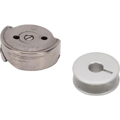 Naaigarenspoeltje en Haak Vervanging voor Singer 29K Handaangedreven Schoen Reparatie Machine 81952 Spoeltje 82552 Groot Spoeltje gray