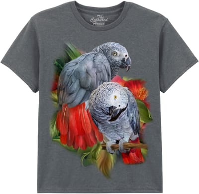 KIDS Roodstaart African Greys The Coloured House KIDS T-shirt L
