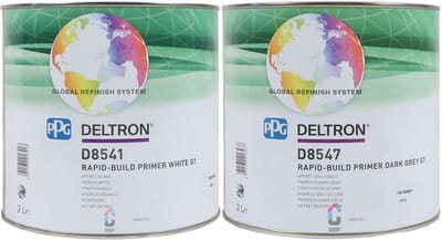 PPG D8545/E2 Rapid-Build 2K HS Primer in Blik 2 liter - GRIJS