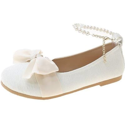 Damesschoenen Bruiloft Ronde Neus Lente / Herfst Flats Ballerina's Zapatos De Damas Elegantes Casual Mary Jane Schoenen 36 white