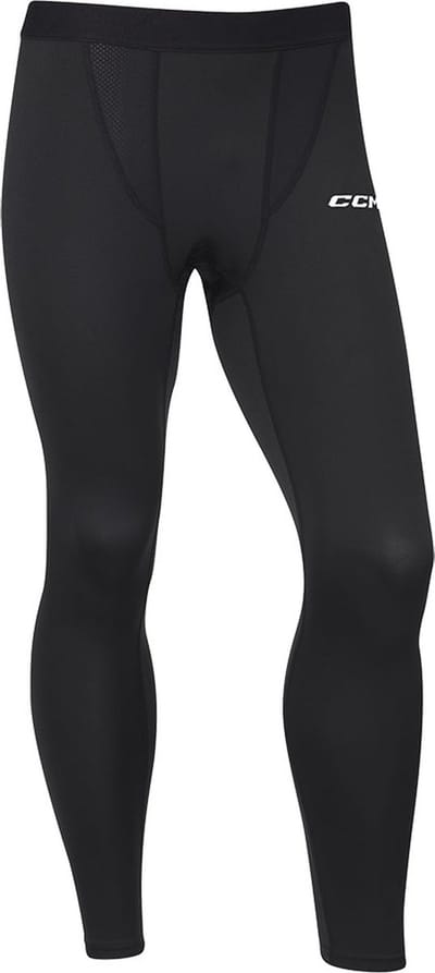 CCM - Thermobroek - Compressiebroek - Kinderen - IJshockey - Zwart - L