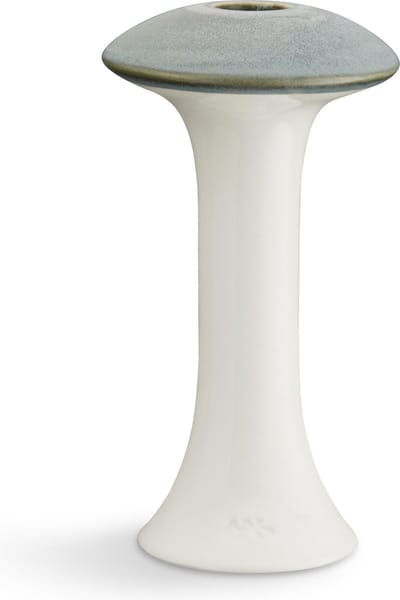 Kahler Design Ahlmann Kandelaar - 16 cm - Donker Groen/Wit