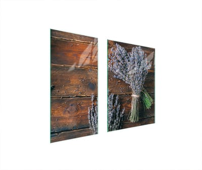 TMK ArtDeko Serie - Snijplank - Lavendel - 75x52 cm - Smaakvolle Bescherming