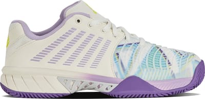 K-SWISS Tennisschoenen Express Light 3 Padel Snow White/purple Heart/evening Primrose Womens 39.5