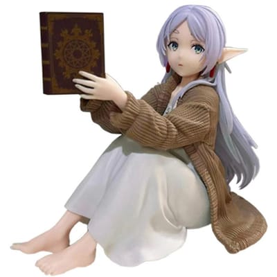 Op Voorraad Frieren Beyond Journey's End Frieren KaWaii Anime Desktop Figuur Desktop Decoratie Model Verjaardagscadeau brown