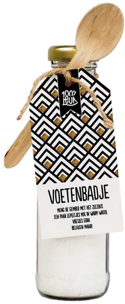 Voetenbadje - Flesje | 100% Leuk