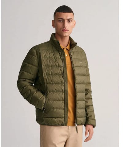 Gant Light Down Jas Groen 2XL Man