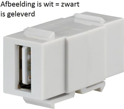 Rutenbeck KMK-USB sw USB-inbouwmodule 1 stuk(s)