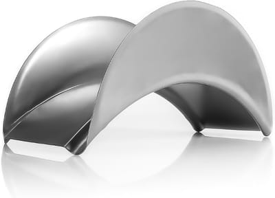 Tuinslanghouder Metaal - Slang Opberger - Tuin Organiseren - Robuuste Wandmontage - Voor 25 inch Slangen - Zilver