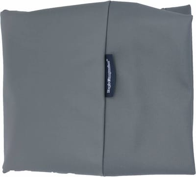 Dog's Companion Hoes Hondenkussen / Hondenbed - XS - 55 x 45 cm - Kunstleer - Muisgrijs Leather Look