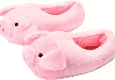 Grappige pantoffels | roze varkens sloffen | One size fits all maat 34 t/m 40 voor Kinderen, Dames en Heren | Pantoffel dierensloffen | Pluche dierenpantoffels | zachte binnenschoenen | Sloffen en Pantoffels maat 32, 33, 34, 35, 36, 37, 38, 39, 40