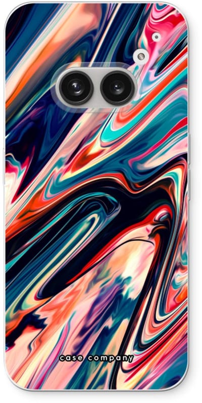 Case Company® - Hoesje geschikt voor Nothing Phone (2a) hoesje - Quantum Being - Soft Cover Telefoonhoesje - Bescherming aan alle Kanten en Schermrand
