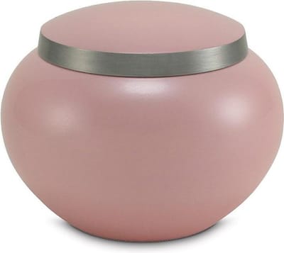 Odyssey Pink - Urn 1,15 L - Asbeeld Dieren Urn Voor Uw Geliefde Dier - Kat - Hond - Paard - Konijn