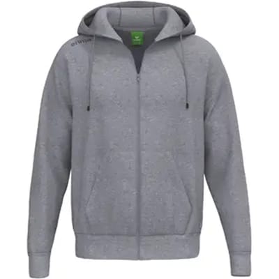 Erima Ts Sweatjack Met Capuchon Heren - Grey Melange | Maat: XXL