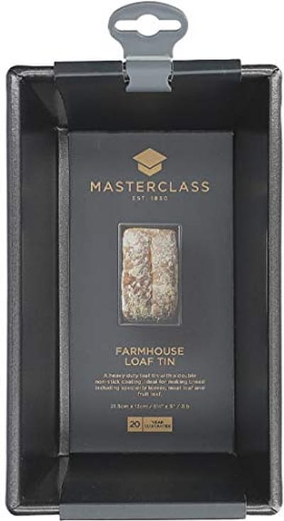 Robuuste 1,4 kg broodbakpan met antiaanbaklaag van 21,5 x 13 cm