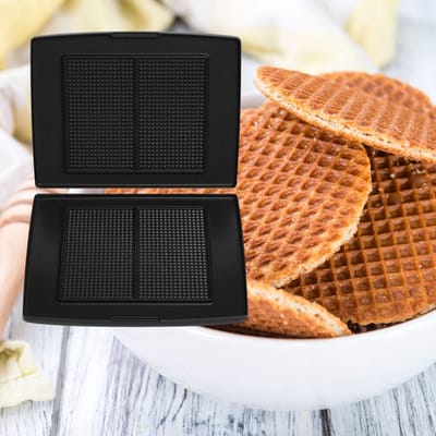 FRITEL Set bakplaten - 16x28 Boterwafels / Galetten - Laakmans / Lukken – EXCLUSIEF TOESTEL