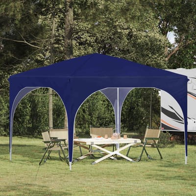 vidaXL - Pop-up - Feesttent - 290 - x - 290 - x - 245 - cm - Blauw