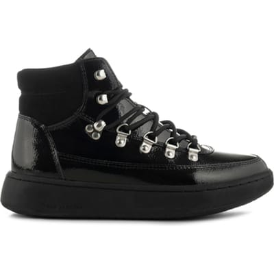 Woden Iris Full Patent Black Größe: 37 | Stiefel Outlet | Damen | Schwarz