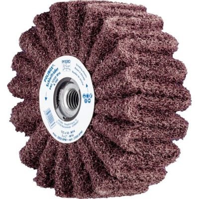 PFERD TOOLS 44642501 Polinox vliesslijpwiel PNG Ø 125 x 50 mm schroefdraad M14 A 100 voor fijnslijpen & finish 125 mm 2 stuk(s)