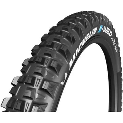 Michelin Buitenband 27.5” – Achterband – E-Wild – TLR (Tubeless Ready) – Vouwband – ETRTO-maat: 66-584 – Zwart