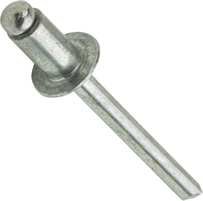 Aluminium Popnagels - Blinde Klinknagels - Bevestigen van Materialen - Corrosiebestendig - 100 Stuks - Aluminiumkleurig