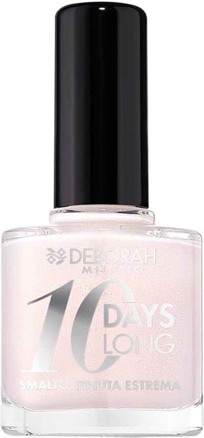 Deborah Milano 10 Days Long, 11 ml, Roze, Darling Pink, Kleurend, Bescherming, Fles, Borstel