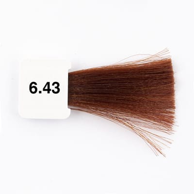 Identify Haarverf 6.43 donker koper goud blond