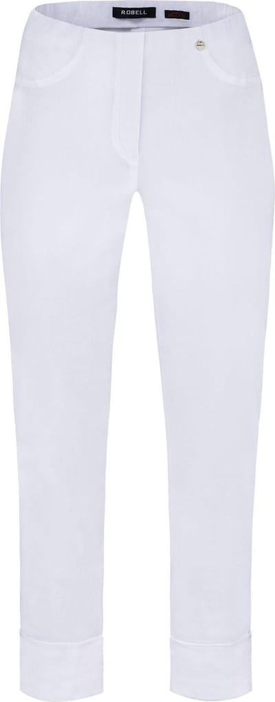 Robell Model Bella 09 - 7/8 Comfort Stretch - Wit - EU40