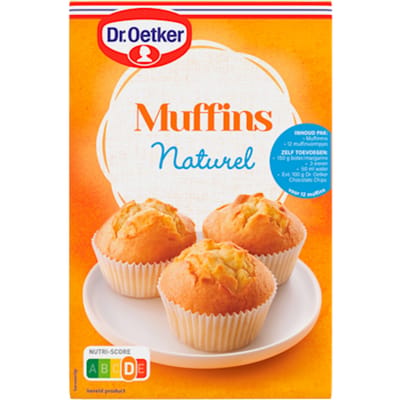 Muffins naturel bakmix