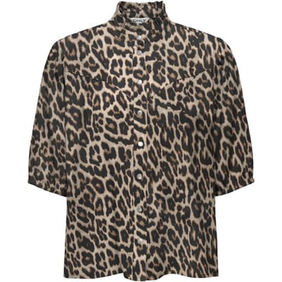ONLY - ONLARIS LIFE 2/4 FRILL SHIRT WVN CC - Meisjes - Blouses