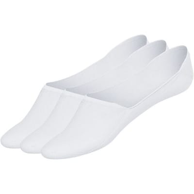 ESMARA 3 paar sneakersokken (Mid-Cut, wit, 35-38)